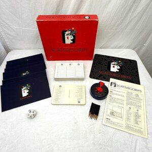 Vintage 1988 Game Of Scattergories Milton Bradley 100% Complete
